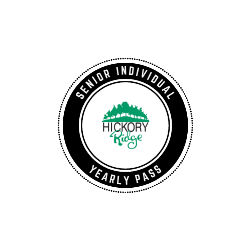 2025 senior individual yearly pass hickory ridge golf course